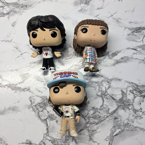 Funk Pop Stranger Things Characters Bundle of 3 (Flawed) - Picture 1 of 7